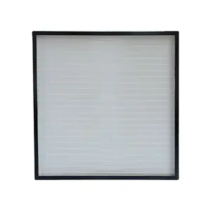 U15 Hepa Filter Hot Sales H13 H14 Mini-Pleat HEPA Filter U15 ULPA Mini-Pleat Filter With Face Guard