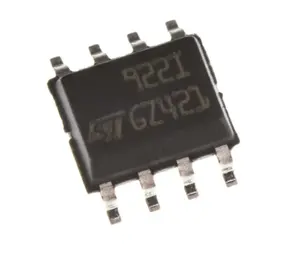 TS922IDT STMicroelectronics, Audio, Op Amp, RRIO, 4MHz, 3 9 V, 8 broches