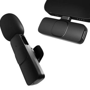 K8 Lapel <strong>Microphone</strong> Outdoor Live Broadcast Anchor Recording Equipment Lapel <strong>Microphone</strong> One Drag Two Wireless Lavalier Microph - Product Image 4