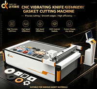 Unité de découpe à lame haute vitesse pour machines de découpe de joints en caoutchouc industrielles CNC, conçue pour la transformation de plaquettes antidérapantes en caoutchouc.