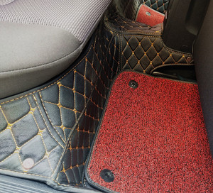 Tapis de sol de voiture imperméables, antidérapants, doux, durables, résistants à l'usure, en cuir double couche, pour voitures spécifiques - Product Image 2