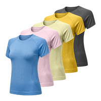 Camiseta Deportiva Ligera Unisex de Secado Rápido y Transpirable para Correr, Hacer Ejercicio en el Gimnasio y Deportes al Aire Libre