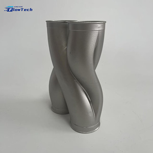 Nouveau design de tuyau d'échappement en Z moulé, raccord 76mm 63mm, en acier inoxydable T304, universel pour pièces d'échappement de performance de supercar - Product Image 2