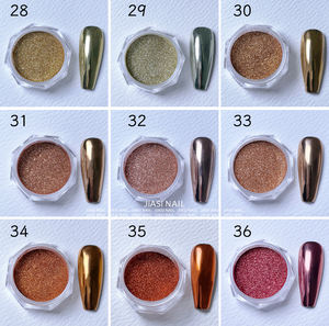 Poudre de miroir de chrome de pigment de friction de <span class=keywords><strong>sirène</strong></span> d'<span class=keywords><strong>ongle</strong></span> <span class=keywords><strong>effet</strong></span> miroir vente en gros - Product Image 6