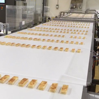 Équipement de boulangerie chaude Machines de mélangeur de gâteau Fabrication automatique de gâteau Machine de production de gâteau automatique