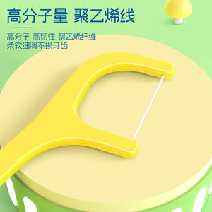 Palillos de Dientes con Hilo Dental para Niños Little Deer Mommy, Palillos de Dientes con Diseño de Dibujos Animados y Cajas de Hilo Dental para Bebés, Venta al por Mayor de Fábrica - Product Image 4