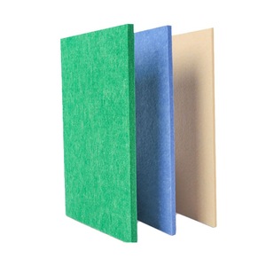 Panneau acoustique en polyester écologique <span class=keywords><strong>pour</strong></span> murs intérieurs, design simple et moderne, à lattes, insonorisant, <span class=keywords><strong>pour</strong></span> hôtels et appartements - Product Image 5