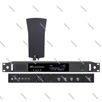 Amplificateur d'antenne de surveillance sans fil R-41 pour émetteurs de moniteurs intra-auriculaires IEM, signal puissant, longue distance de fonctionnement