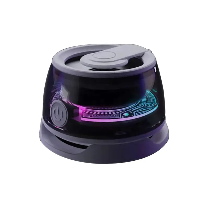 Oem New Design Cheap Bluetooth Wireless Round Small Mini Gaming Speakers Portable with Magnet