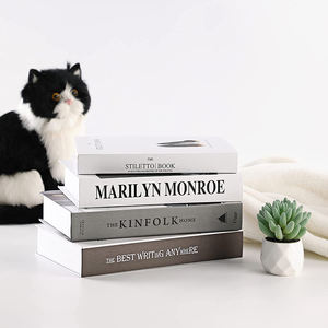 Kustom penutup keras promosi meja toko kopi Set rumah buku dekoratif Set dekoratif untuk hadiah - Product Image 1