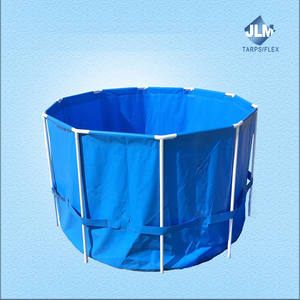 Bể bơi khung nhựa PVC dày 0.45mm Bể bơi ngoài trời mặt đất 15ft * 48in với bộ lọc - Product Image 3