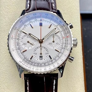 Drioshipping New Aviation Chronograph Sports Leather <b>Watch</b> Waterproof Large Dial Automatic <b>Mechanical</b> <b>Watch</b> - Product Image 6