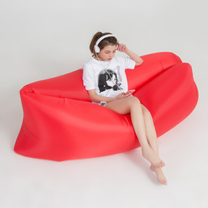 Camping Soft Portable Outdoor Inflatable <strong>Air</strong> <strong>Sofa</strong> Folding Chair PVC Inflatable <strong>Bed</strong> With Carrying Bag for Sale - Product Image 2