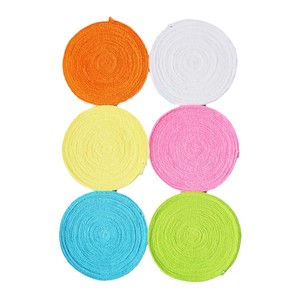 Custom Microfiber <b>Sweatband</b> 10m Long Pile Double Layer For Badminton Tennis Bicycle Handlebars Sweat Absorbent Soft Skin - Product Image 1