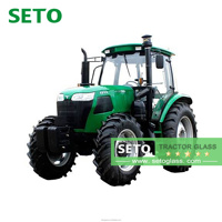 SETO Baumaschinen-Glas Traktor-Glas Laderkabinen-Glas Präzise Kompatibel mit Bobcat und John Deere