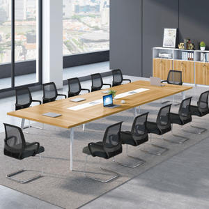 โต๊ะประชุมไม้<span class=keywords><strong>8</strong></span>คนโต๊ะประชุมยาวสำหรับห้องประชุมขนาดใหญ่ - Product Image 3