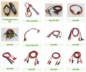 Werkseitig Passen Sie den stapelbaren 4-mm-Sicherheits-Bananenstecker an das 4-mm-Bananenstecker-Testkabel an - Product Image 4