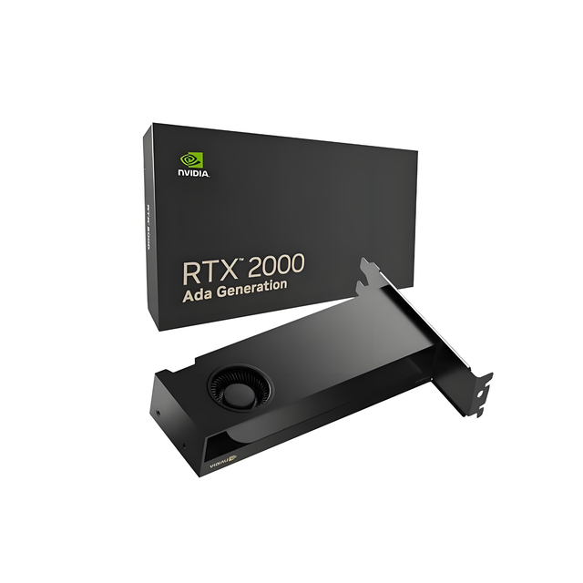 New Original RTX 2000 Ada Generation 16GB GDDR6 PCI Express 4.0 Dual Slot