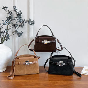 Sac à main pour femme en cuir véritable, mini sac à main pour femme, sac fourre-tout de luxe européen, dernière tendance de la mode - Product Image 3