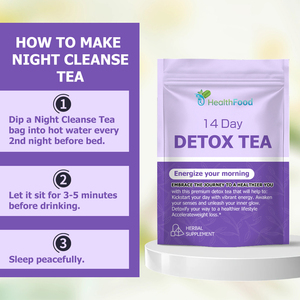Té desintoxicante de 14 días directo de fábrica con té verde, acelera la quema de grasa, aumenta tu energía, desintoxica tu cuerpo, té suplementario a base de hierbas - Product Image 2