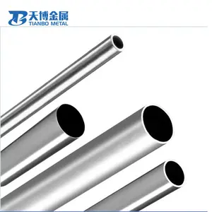 Preço de fábrica polido 99.95% purity astm394 ro4200 nibium tubo/nb fabricante baoji tianbo empresa de metal.