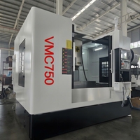 Centro de Mecanizado CNC Vertical VMC750 Personalizable - Alta Precisión y Fácil Operación para Fabricación de Moldes, Piezas de Automóviles y Procesamiento Aeroespacial