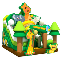 Usine directe Pvc gonflable videur toboggan Combo enfants adultes aire de jeux commerciale sauter châteaux pas cher fête location rebond