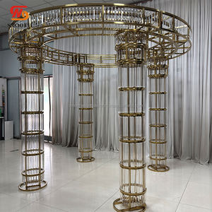 SMOOTH Factory, el más nuevo lujo Chuppah, arcos de boda, Mandapu, soporte de fondo, decoración de boda - Product Image 5