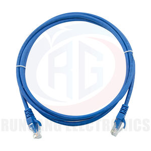 RG 0.25m-305m PVC ceket korumalı Cat5 Cat6 Cat6A Ethernet ağ yama kablosu FTP tipi iletişim kabloları - Product Image 1