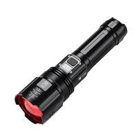 Senter LED 1200LM Pengisian Daya USB-C Zoom Variabel Paduan Aluminium IP44 Senter Darurat Portabel untuk Perbaikan, Berkemah, dan Mendaki Gunung