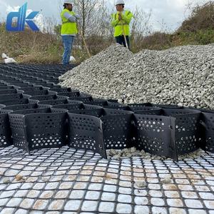 PEHD <span class=keywords><strong>Nid</strong></span> <span class=keywords><strong>D</strong></span>'<span class=keywords><strong>abeille</strong></span> En Plastique Geocell Gravel Grid Car Paver Grass Grid prix - Product Image 4