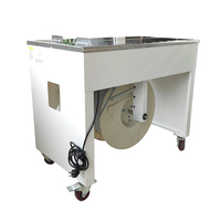 Machine de cerclage automatique Strapack à moteur unique pour palettes et cartons, outil de cerclage électrique sur table haute