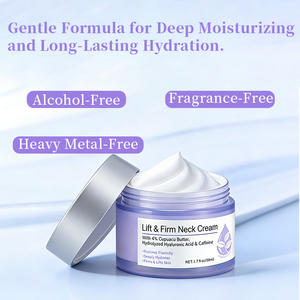 Crème raffermissante et hydratante pour le cou, réductrice de ridules et éclaircissante, 50 ml, à l'<span class=keywords><strong>aloe</strong></span> <span class=keywords><strong>vera</strong></span> et au beurre de karité, pour usage quotidien féminin - Product Image 4