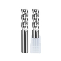 Fraise à queue 3F en carbure HRC55 pour aluminium, fraises en acier au tungstène, outils CNC D12-20 100L 150L 200L, fraise à queue pour aluminium