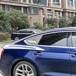 For Audi A5 S5 F5 Sedan 2017-2024 Rear <b>Window</b> Side Vent Shutter Louver Cover Trim Rear Quarter <b>Panel</b> <b>Window</b> Car Accessories - Product Image 3