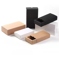 Boîte en papier Kraft pliable pour l'emballage des chaussettes