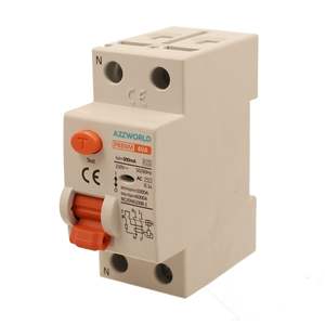 Interruttore Differenziale RCCB AC 1P+N 2M 6000A 300mA 40A 230V IP20 Tipo PR8NM Conforme a IEC61008-1 - Product Image 3