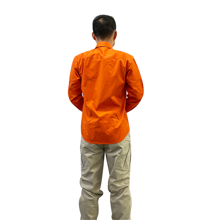 Custom Professional Comfortable  Long Sleeve Mens Slim Formal Officer Security Guard Uniform Shirts