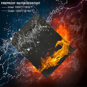 Customizable Office School Home Use Waterproof and Fireproof <b>Document</b> <b>Bag</b> Filing Products with Size and Logo Options - Product Image 2