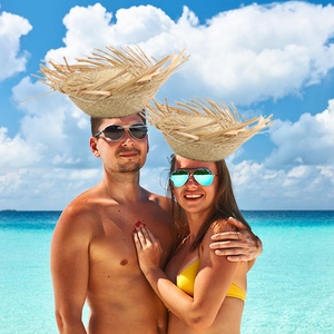 Chapeau de paille <span class=keywords><strong>mexicain</strong></span> Sombreros De Paja à large bord, économique, pour femme et homme, idéal pour le soleil, les voyages, la plage, les fêtes et les festivals - Product Image 6
