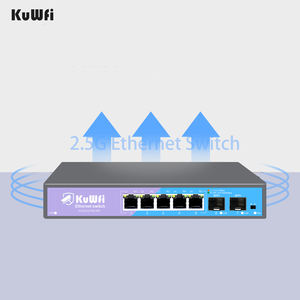 مفتاح اتصال Gbps KuWFi VLAN Spf + توصيل وتشغيل كاميرا لاسلكية 5 + <span class=keywords><strong>2</strong></span> - Product Image 1