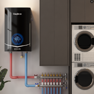 Chauffe-eau mural à eau chaude avec contrôle numérique par application, 8-20 kW, efficacité énergétique, réduit la consommation d'électricité - Product Image 1