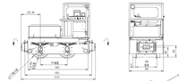 XGY Fabrik OEM ODM CTY-Serie CTY1.5 /6 GB Batteriebetriebene Elektromotor-Zugmaschine mit Hydraulischen Bremsen für Untertage-Erzbergbau