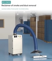 Collecteur de poussière de soudage et d'abrasion, extracteur de fumée et de gaz industriel avec filtres à 3 étages