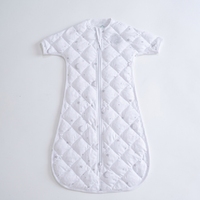 Sac de couchage doux pour bébé à manches longues en pur coton respirant pour les siestes quotidiens des nourrissons