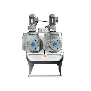 Prensa Desaguadora de Lodos Multidisco con Motor Controlado por PLC para Separación Sólido-Líquido, de Acero Inoxidable 304 - Product Image 5