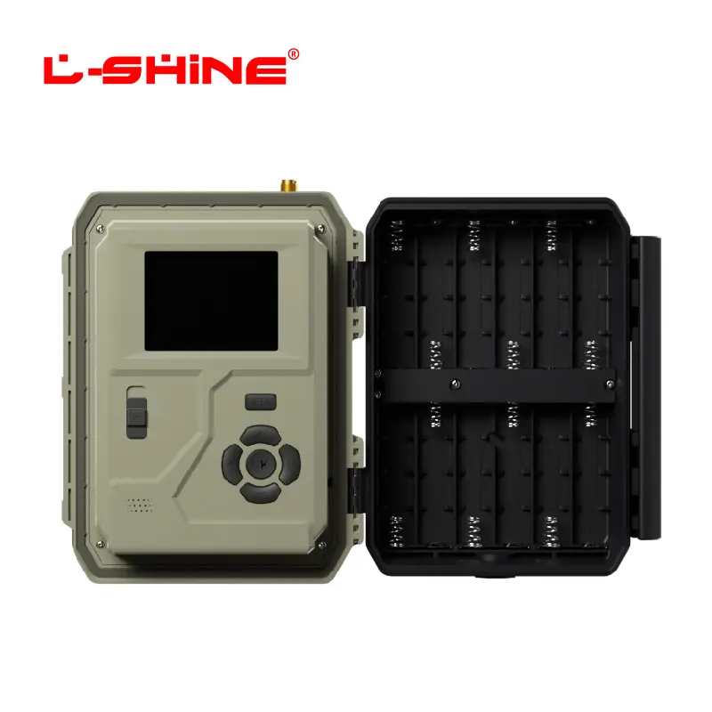 L-SHINE камера для охоты 24MP 1080P черная вспышка Тепловая охотничья камера Черная вспышка ИК светодиоды до 32GB 2,4 дюймов