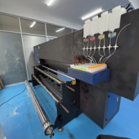 Alta velocidad 1,9 m 2 4 I3200 Cabezal de impresión Impresora de inyección de tinta industrial Plotter Máquina de sublimación Impresora de sublimación textil de 24 pulgadas