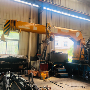 رافعة بحرية هيدروليكية تلسكوبية بحمولة 12 طن قابلة للتخصيص مثبتة على قاعدة لعمليات الموانئ - Product Image 1