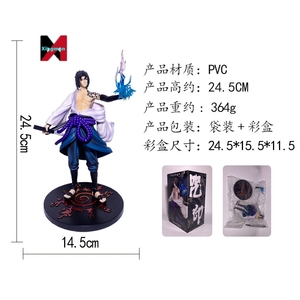 Nuevo y Popular Modelo de Anime de 24.5 cm, Figura Coleccionable de PVC de Sharingan, Adornos para Automóviles, Manualidades de Plástico - Product Image 2